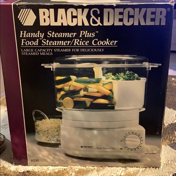 how to use black and decker handy steamer plus